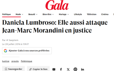 Daniela Lumbroso: elle  attaque Jean-Marc  Morandini en justice