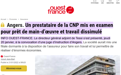 Un prestataire de la CNP mis en examen