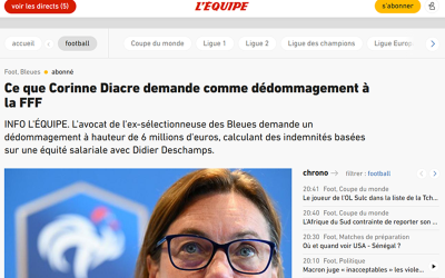Ce que Corinne Diacre demande comme dédommagement à la FFF